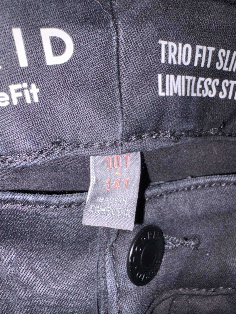 #T990 - NWT Torrid Trio High Rise Jean - 10-14 Tall - Picture 5 of 6